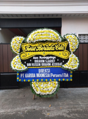 Papan Bunga Duka di Subi