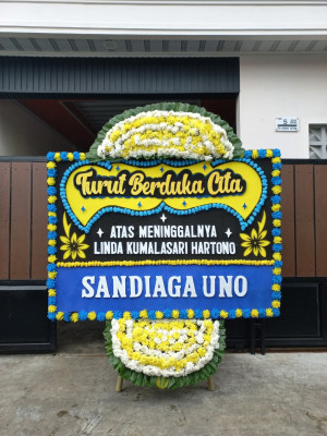 Papan Bunga Duka di Subi
